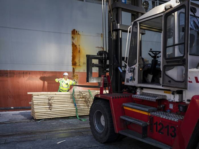 Ein Tag mit Port Services in Brake